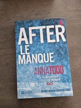After 4: Le Manque by Anna Todd - Blue Cover
